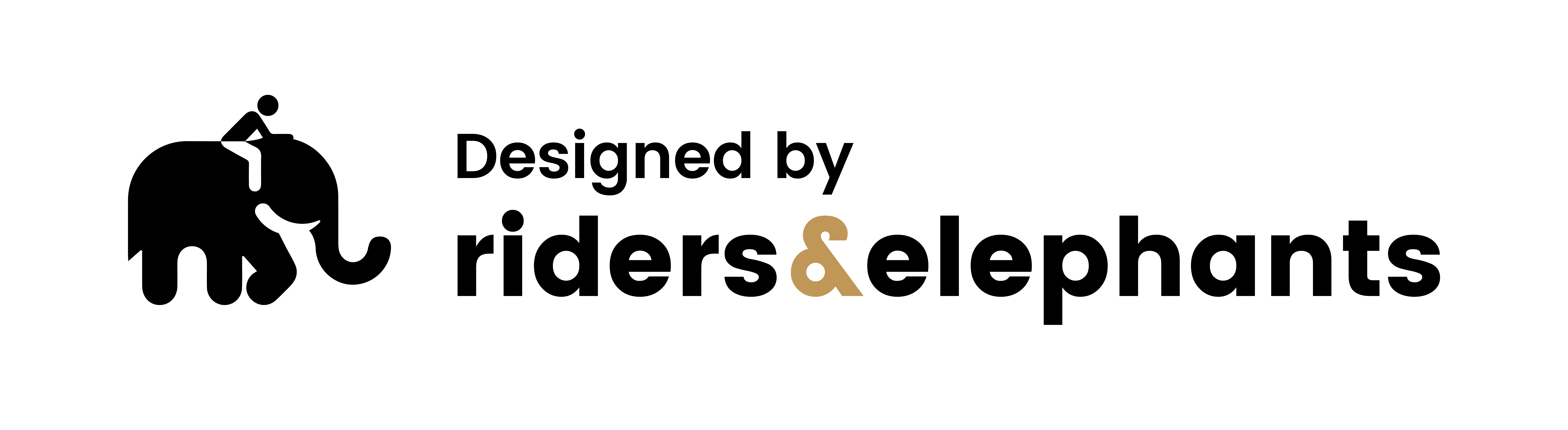 designed by riders&elephants logo