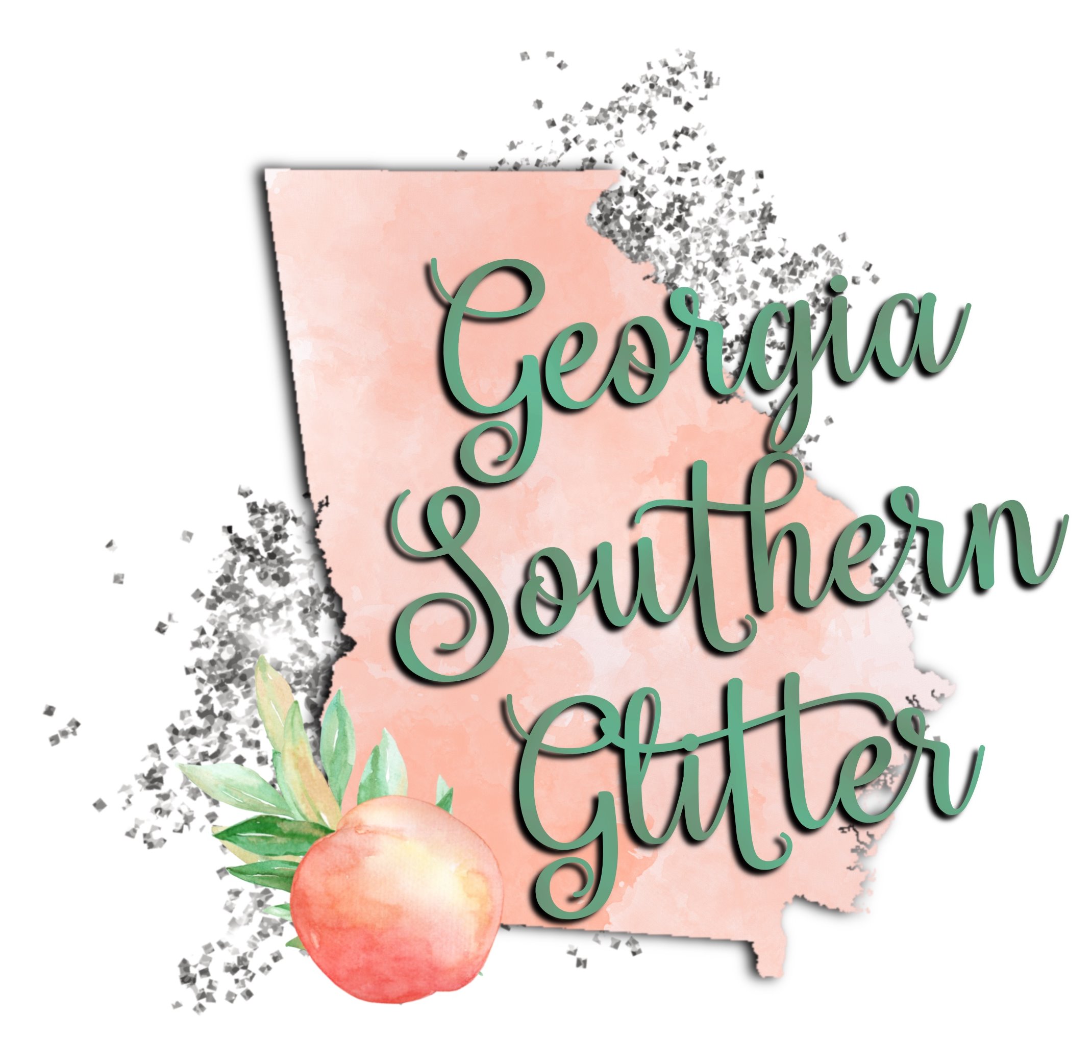 Georgia Southern Glitter logo