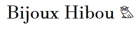 Bijoux Hibou logo