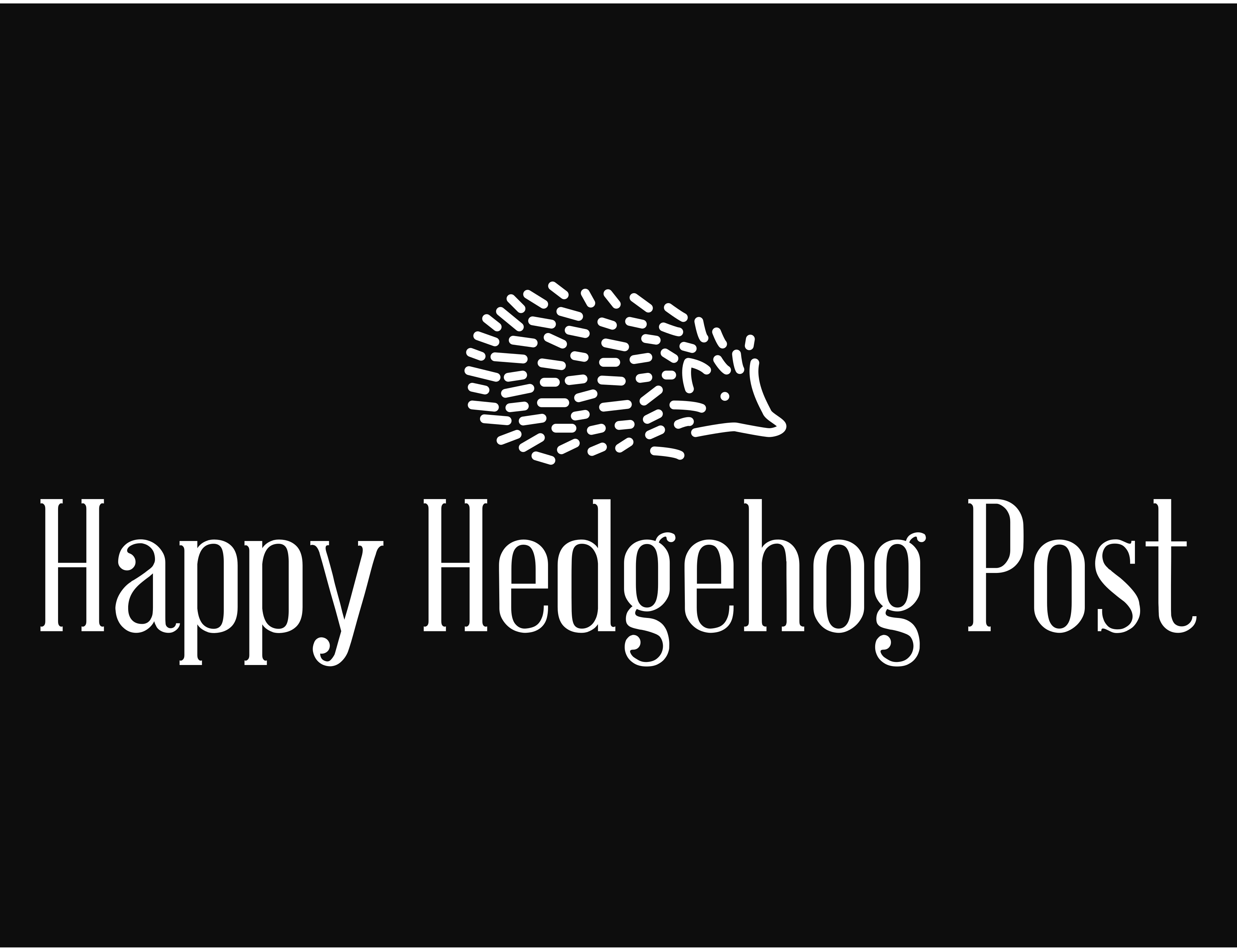 Happy Hedgehog Post
