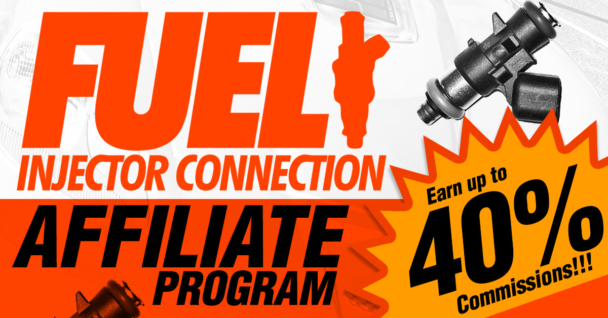 Start earning up to 40% in sales comissions with Fuel Injector Connection's Affiliate program!