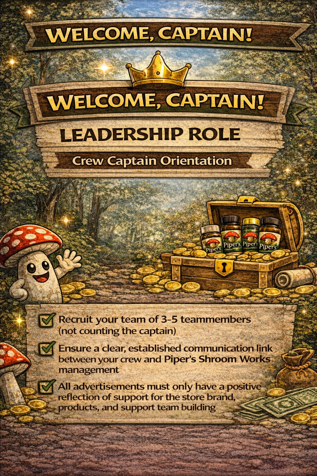 Welcome Captain